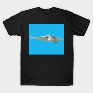 Cockatoo on Blue T-Shirt